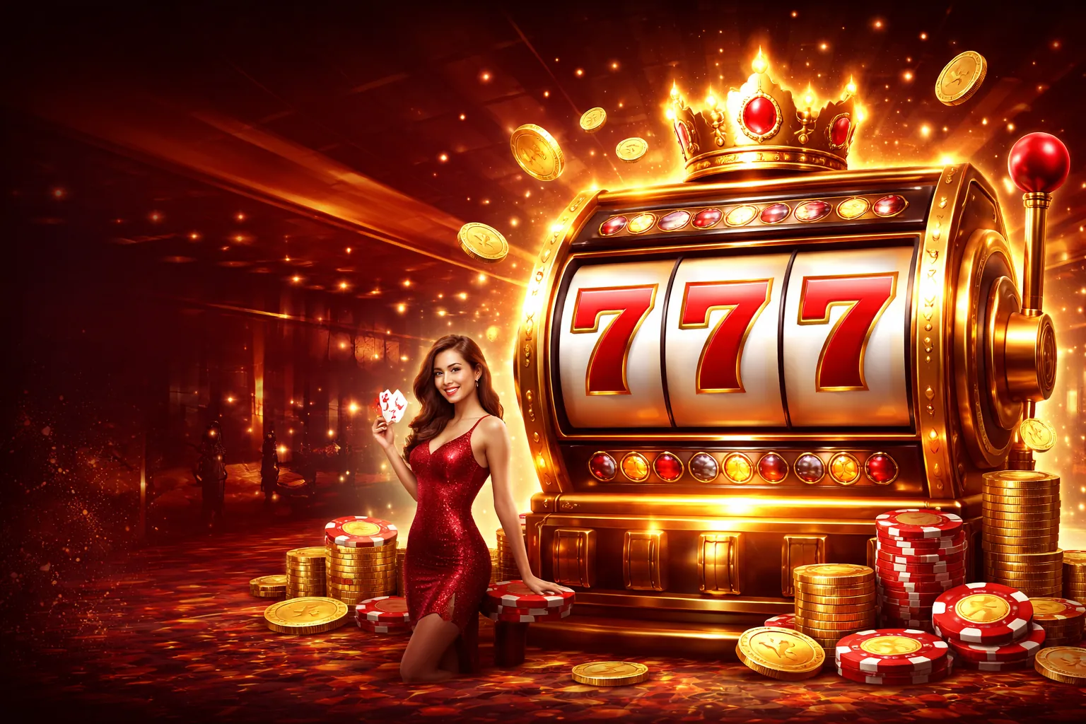 Hình ảnh chính trò chơi slot f1680 bắn cá với các biểu tượng may mắn và tiền thưởng lớn
